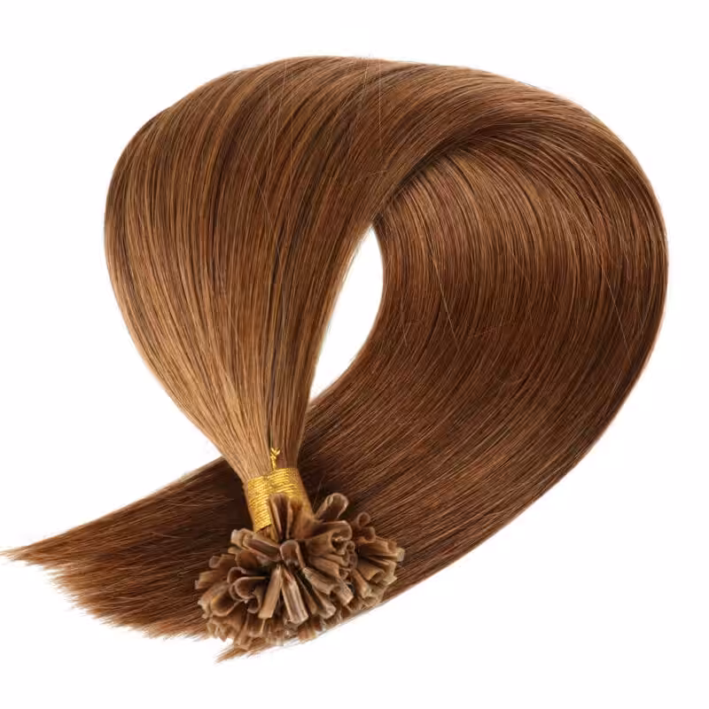 Extensions cheveux kératine color 6, Remy Hair Galerie image 01