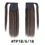 Ponytail hair extensions, 100% human hair-03